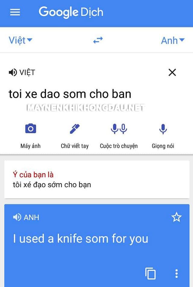 Dịch sang tiếng Việt thật nhiều nghĩa