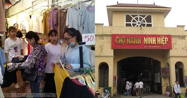 Những ai sinh sống tại Hà Nội có thể đi xe máy hoặc xe bus đến chợ Ninh Hiệp