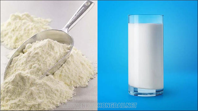 Phân biệt sữa tươi nguyên kem với sữa bột nguyên kem