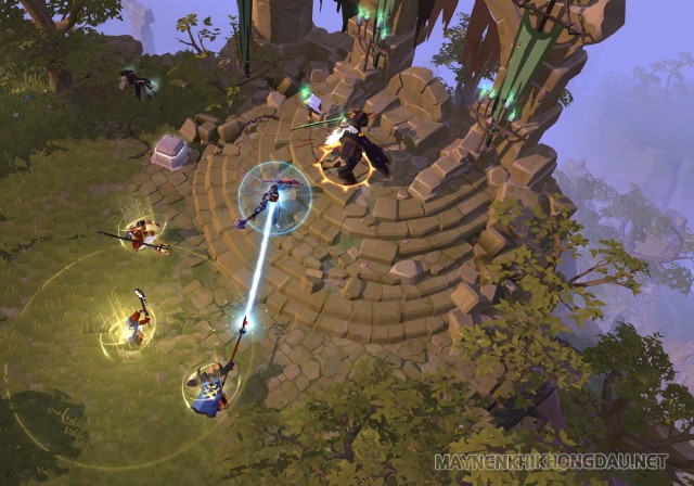 Giao diện game Albion Online