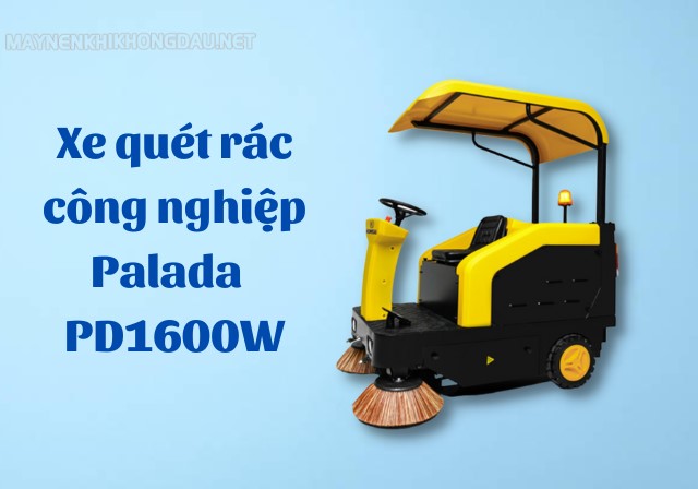 Xe quét rác công nghiệp Palada model PD 1600W
