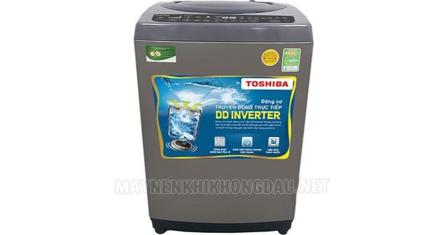 Máy giặt Toshiba cửa trên được trang bị công nghệ Inverter hiện đại.