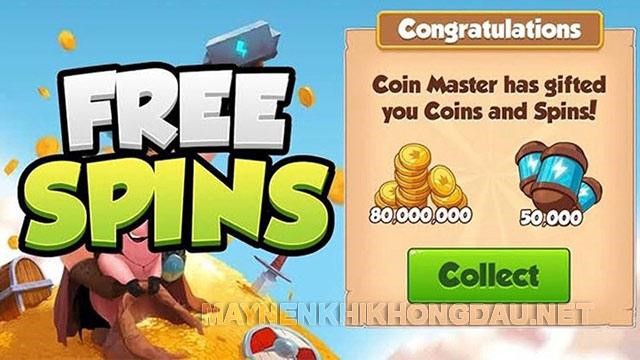 Cách nhận Spin trong game Coin Master