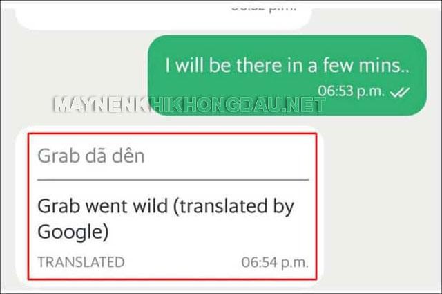 Google dịch thành nghĩa rất bá đạo