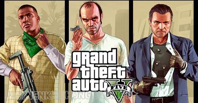 3 nhân vật chính game Grand Theft Auto V