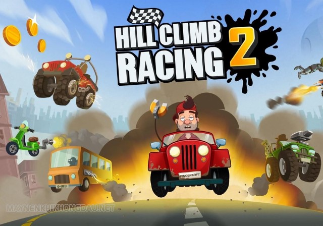 Giao diện game Hill of Racing 2