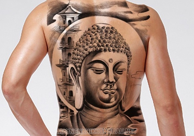 Hình xăm Đức Phật A Di Đà