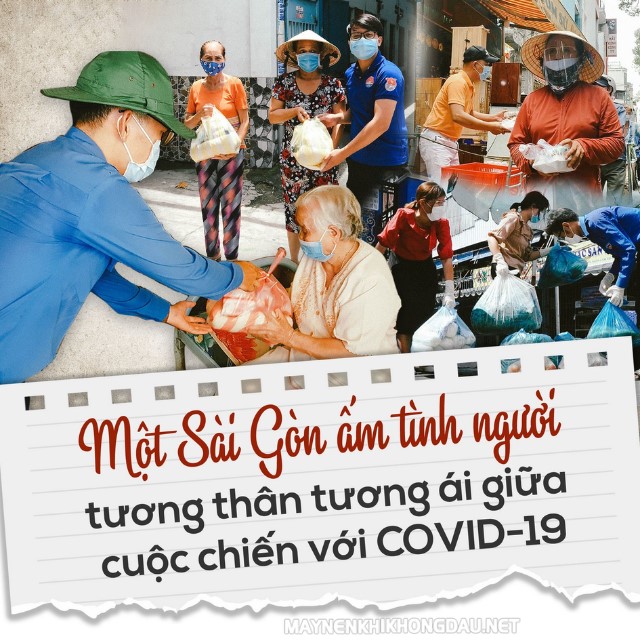 Những tấm lòng nhân hậu ở Sài Gòn thời kỳ dịch bệnh Covid