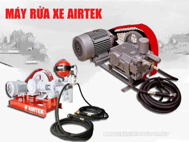 Các model máy bơm rửa xe thương hiệu Airtek