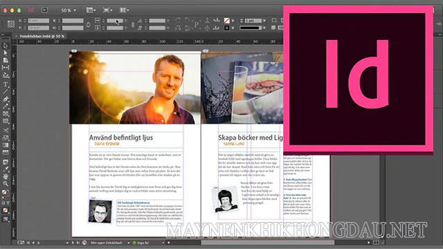 Adobe Indesign được sử dụng nhiều trong ngành Graphic Design